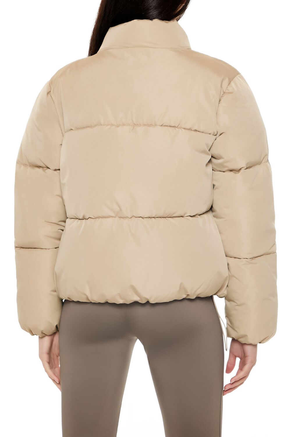 Channel-Stitched Puffer Jacket