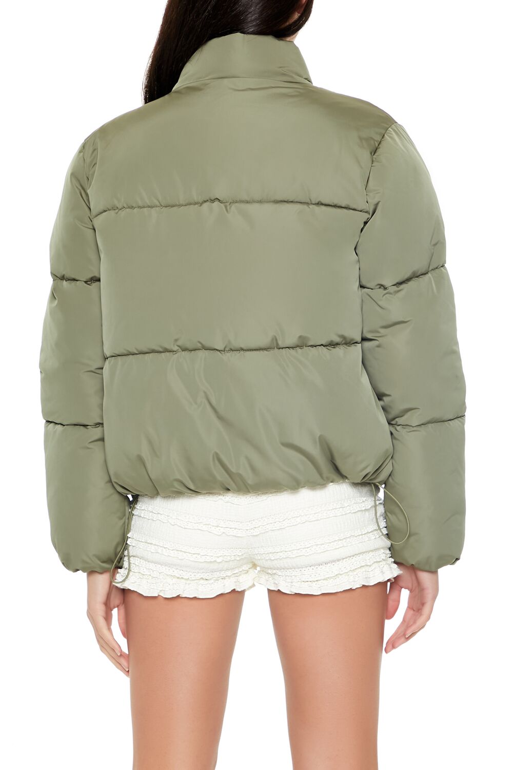 Channel-Stitched Puffer Jacket