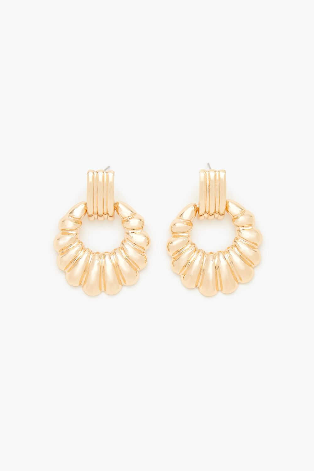 Etched Hoop Earrings