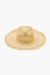 Frayed Straw Fedora
