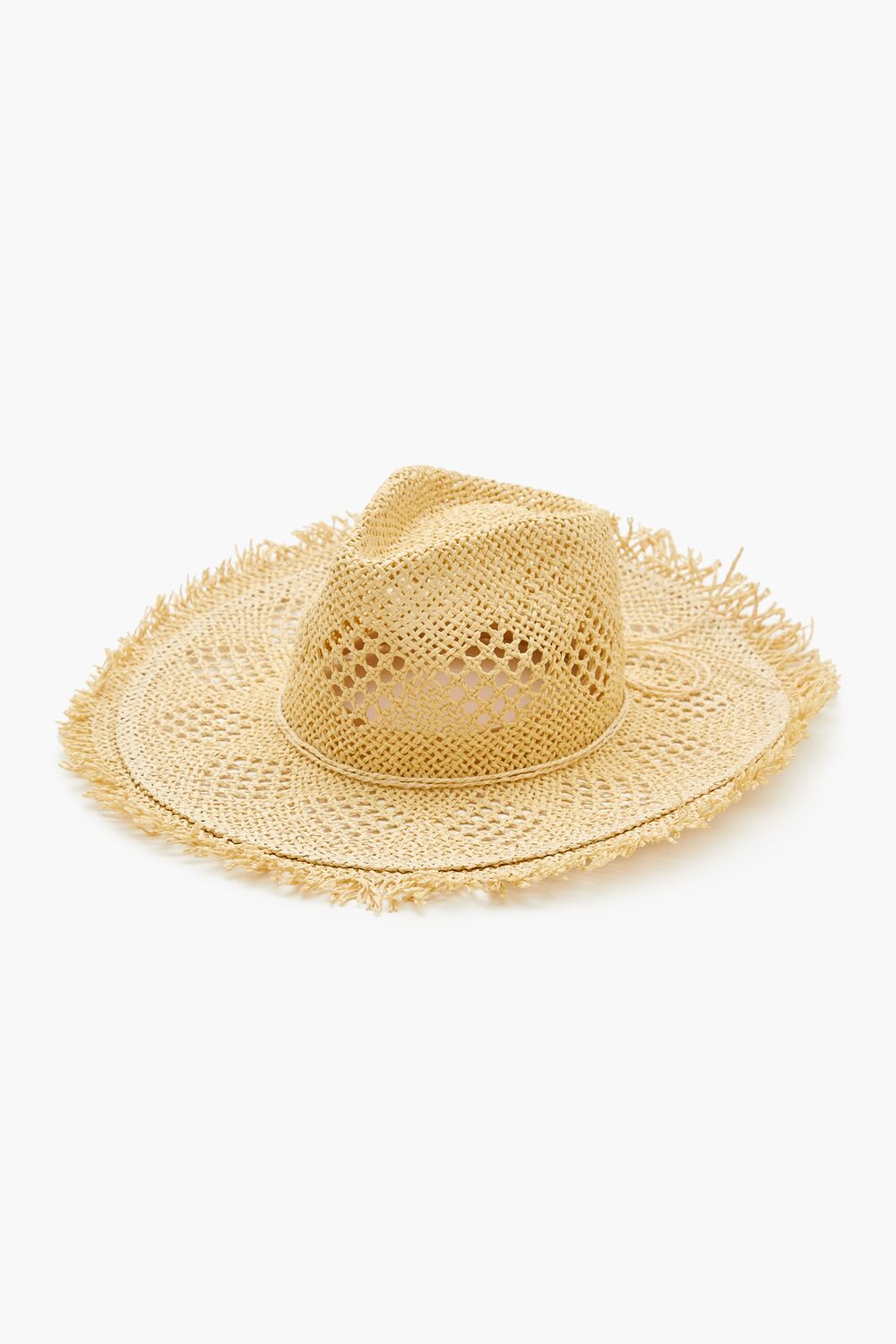 Frayed Straw Fedora