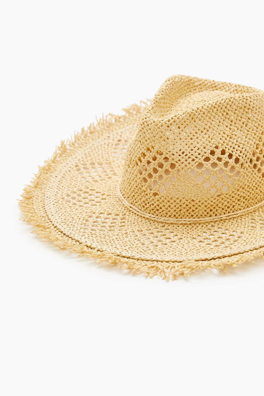 Frayed Straw Fedora