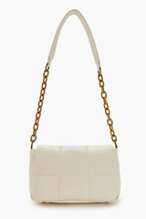 Quilted Faux Leather Shoulder Bag