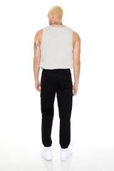 Drawstring Cargo Joggers