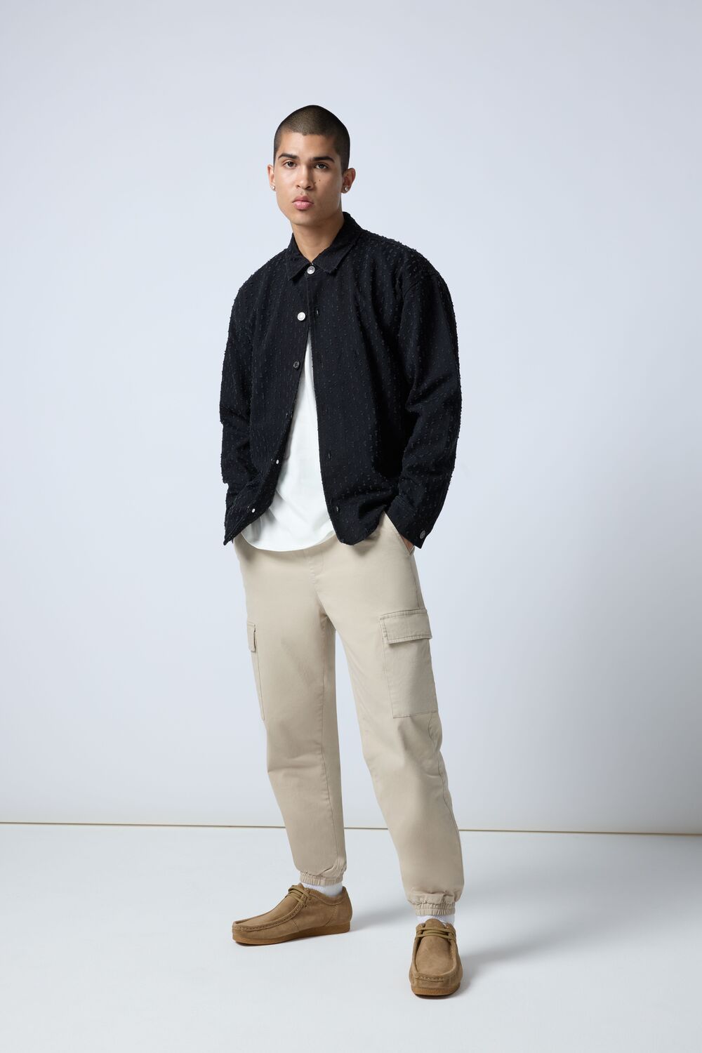 Drawstring Cargo Joggers