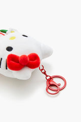 Plush Hello Kitty Keychain