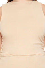 Plus Size Ruched Tank Top