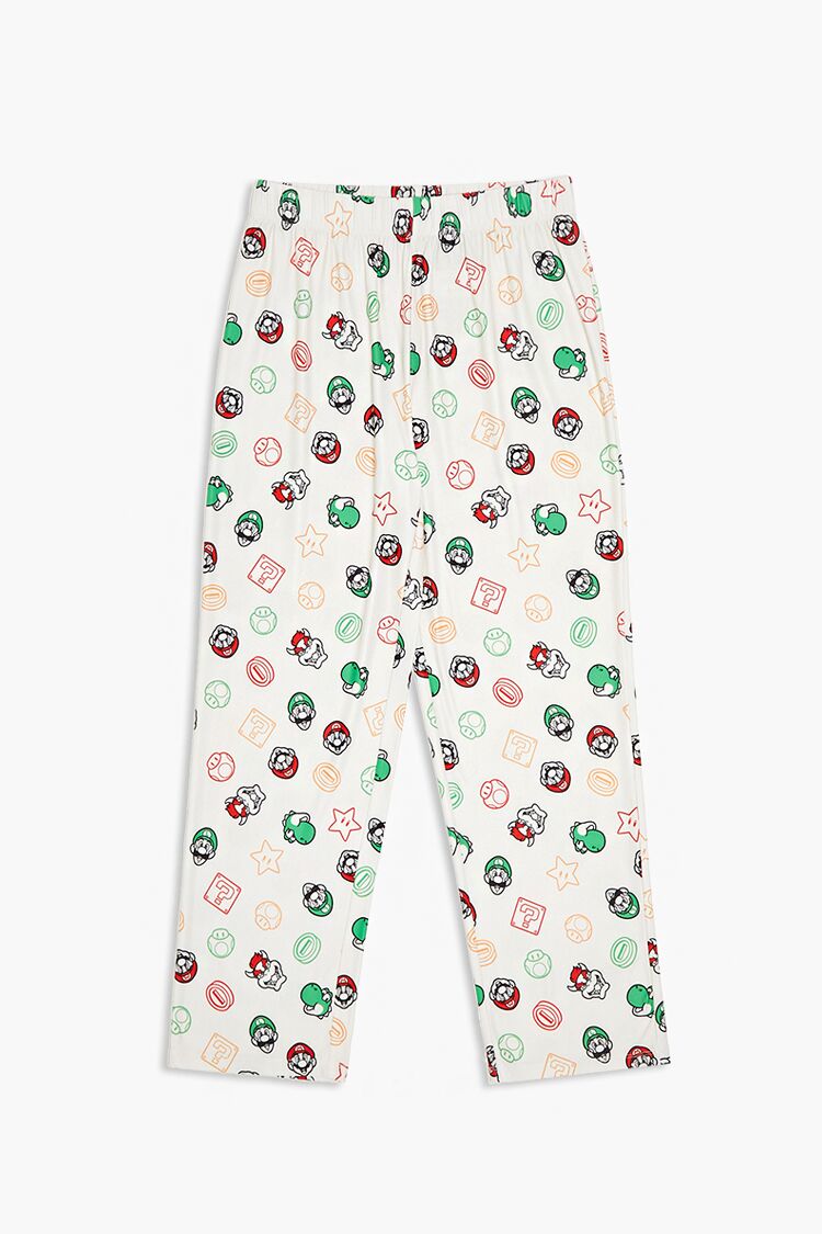 Kids Super Mario Pajama Pants (Girls + Boys)