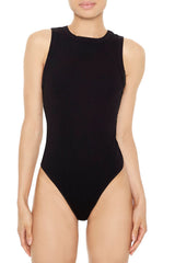 Ribbed Thong Bodysuit