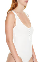 Ribbed Knit Tank Bodysuit