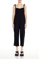 Relaxed Tie-Strap Jumpsuit