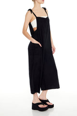 Relaxed Tie-Strap Jumpsuit