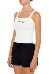 Sweater-Knit Athletics Dept Cami
