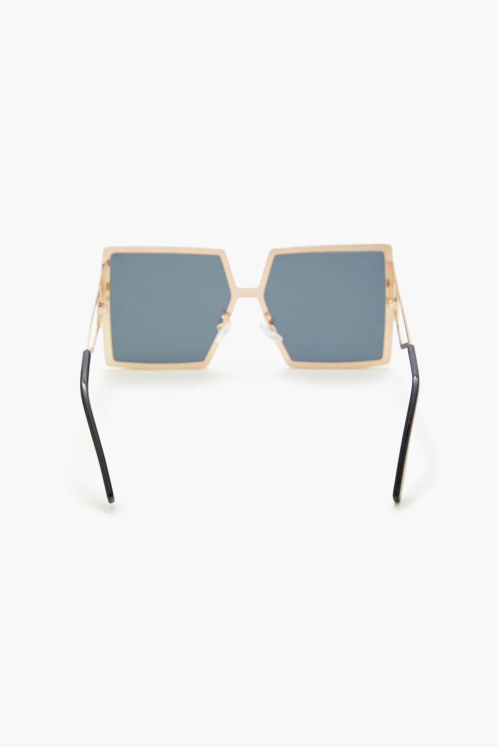 Rhinestone Square Frame Sunglasses