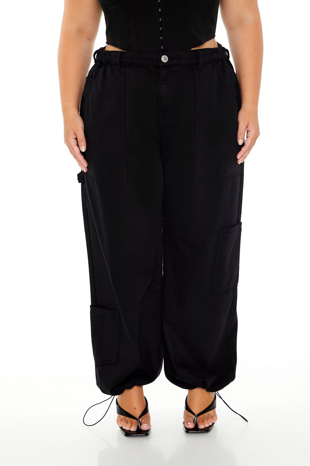 Plus Size Carpenter Joggers