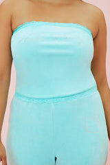 Plus Size Hello Kitty Velour Tube Top