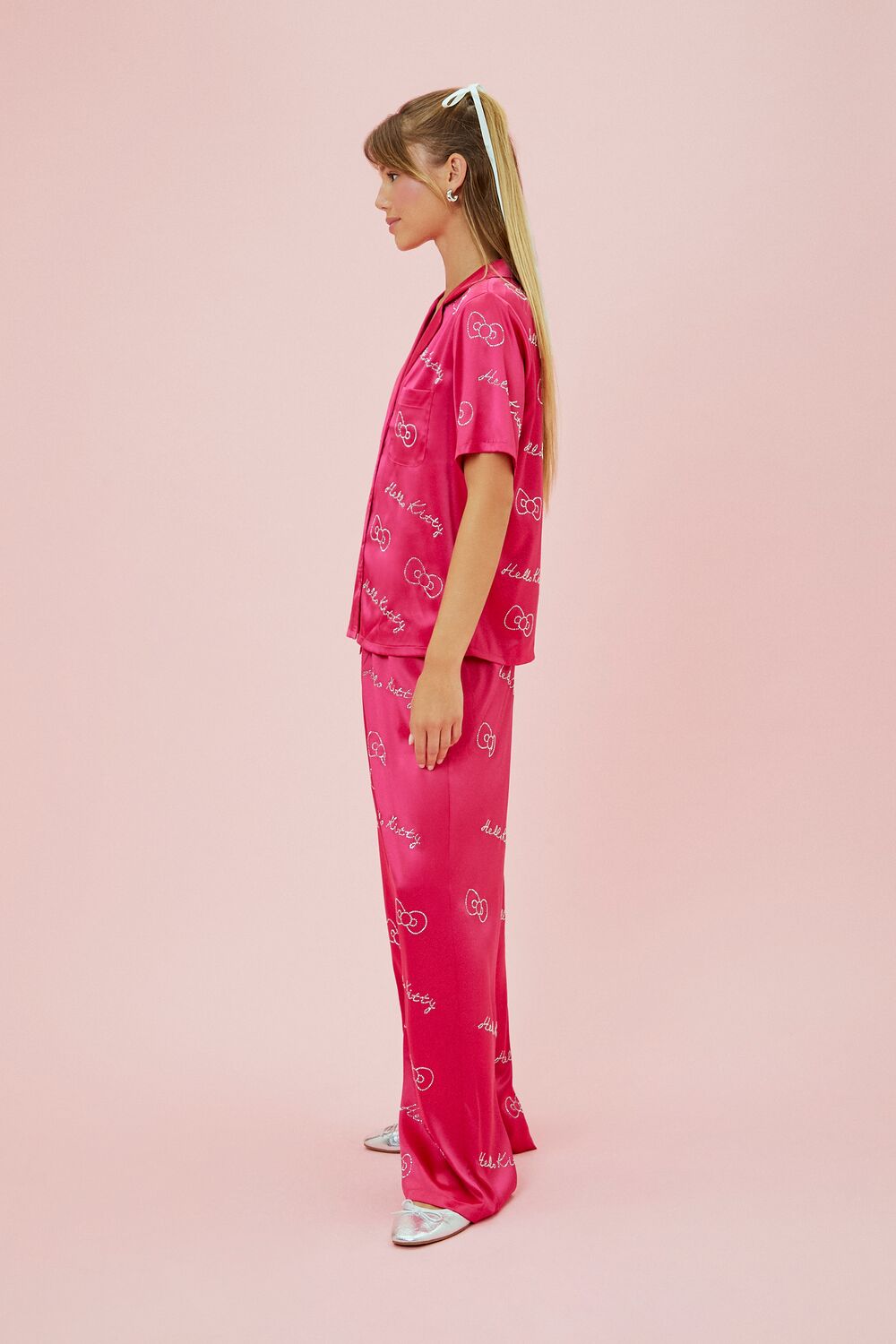 Hello Kitty Pajama Shirt & Pants Set