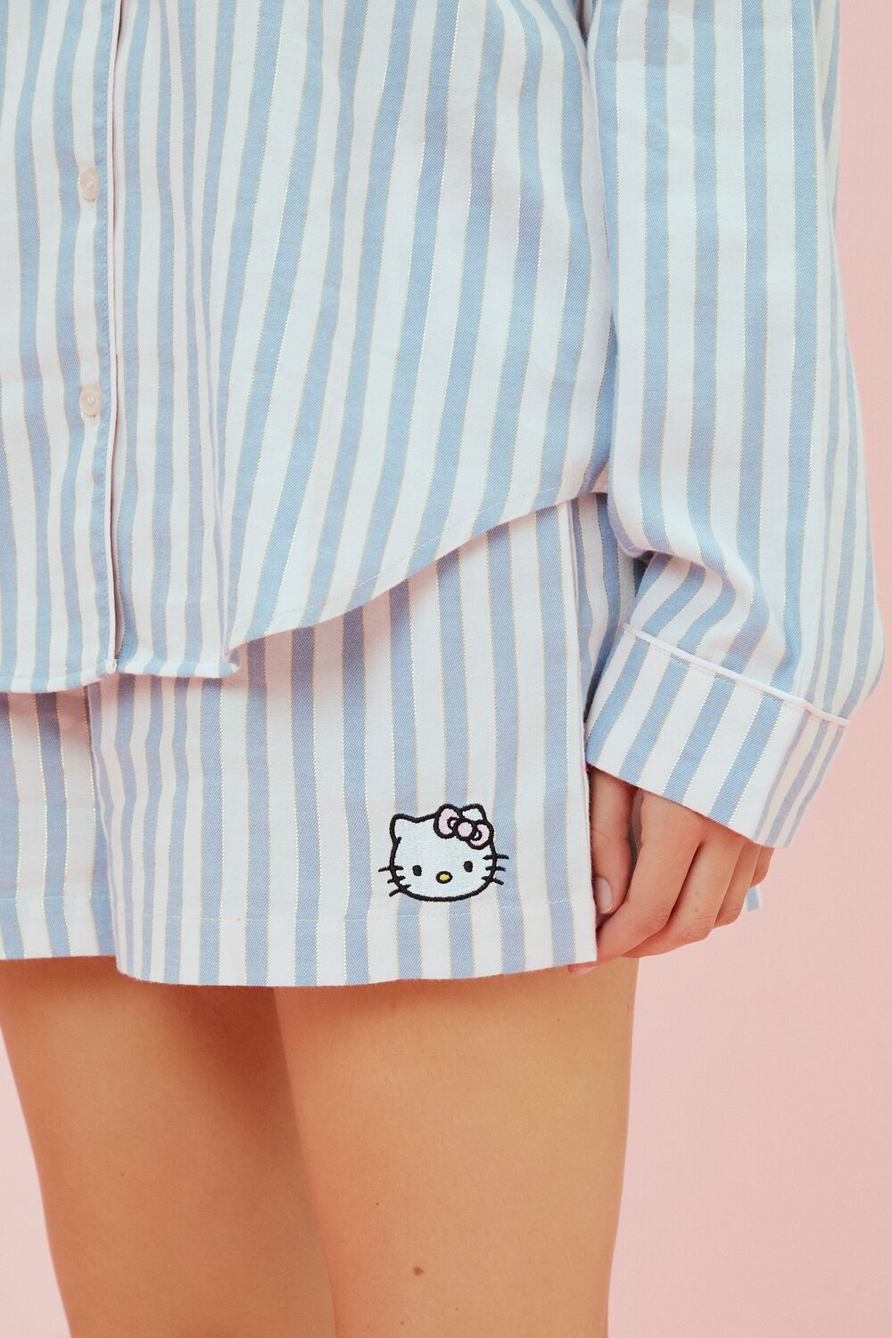 Hello Kitty Shirt & Shorts Pajama Set