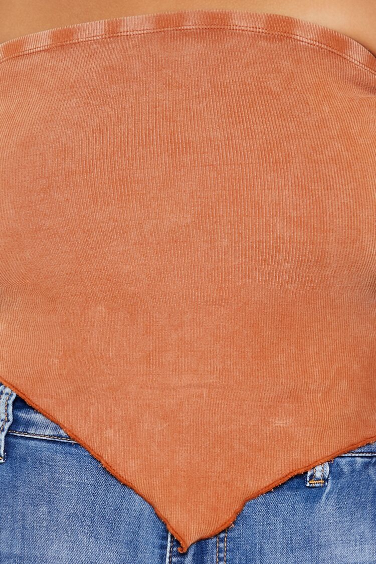 Plus Size V-Hem Tube Top