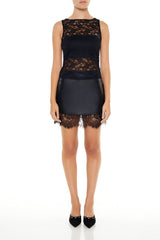 Sheer Lace Tank Top