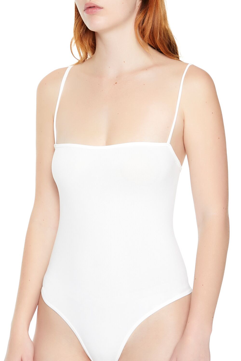 Seamless Thong Cami Bodysuit