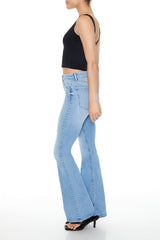 Curvy High-Rise Flare Jeans