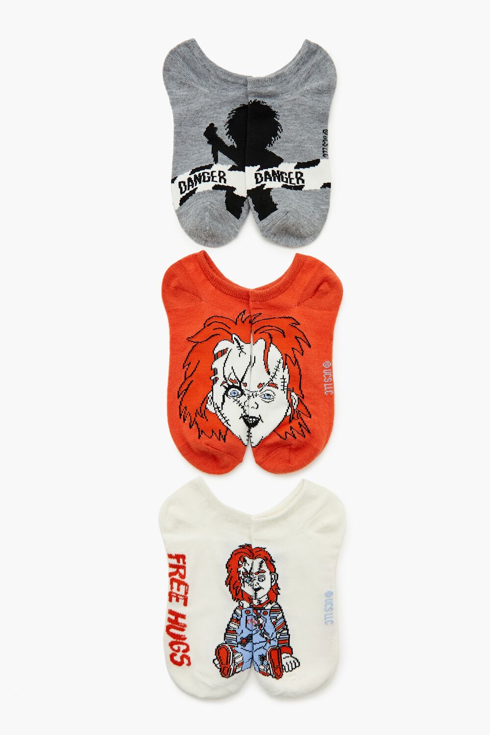 Chucky Ankle Socks Set - 3 pack