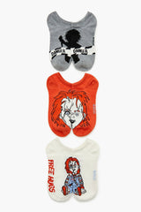 Chucky Ankle Socks Set - 3 pack