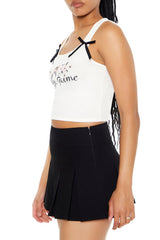 Je Taime Cropped Tank Top