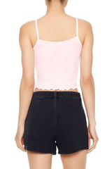 Lamb Graphic Cropped Cami