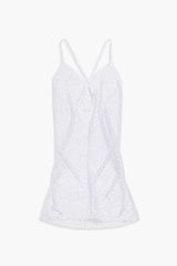 Plus Size Sequin Lingerie Slip Dress