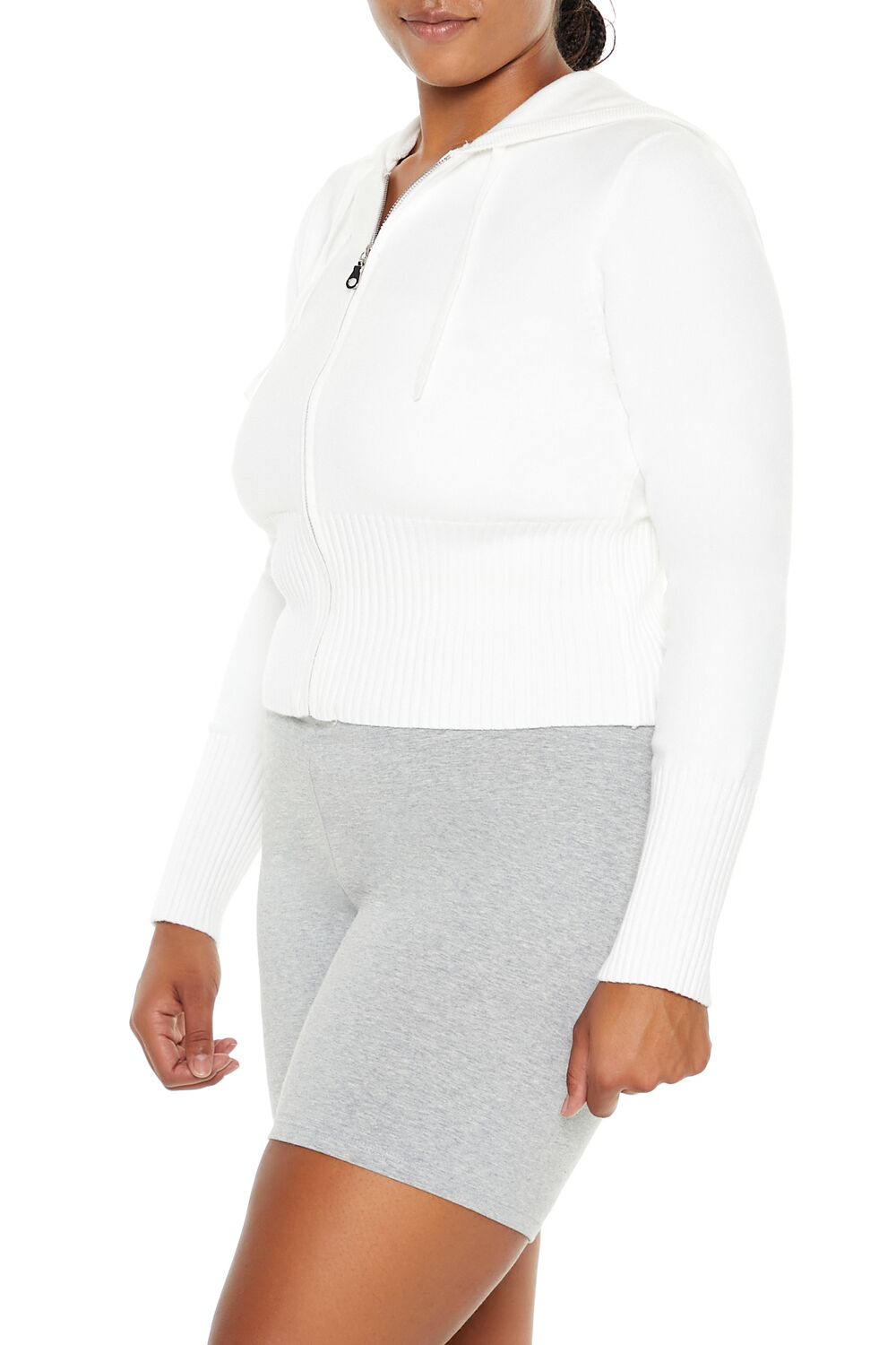 Plus Size California Zip-Up Sweater