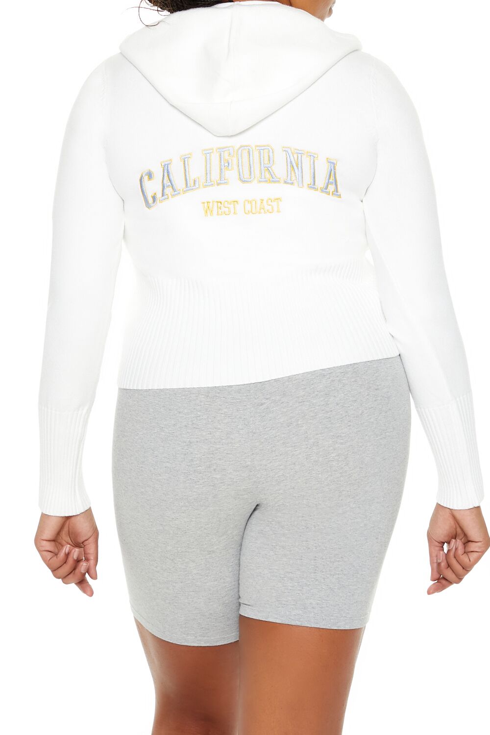 Plus Size California Zip-Up Sweater