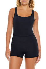 Active Uplift Scrunch Tank Romper