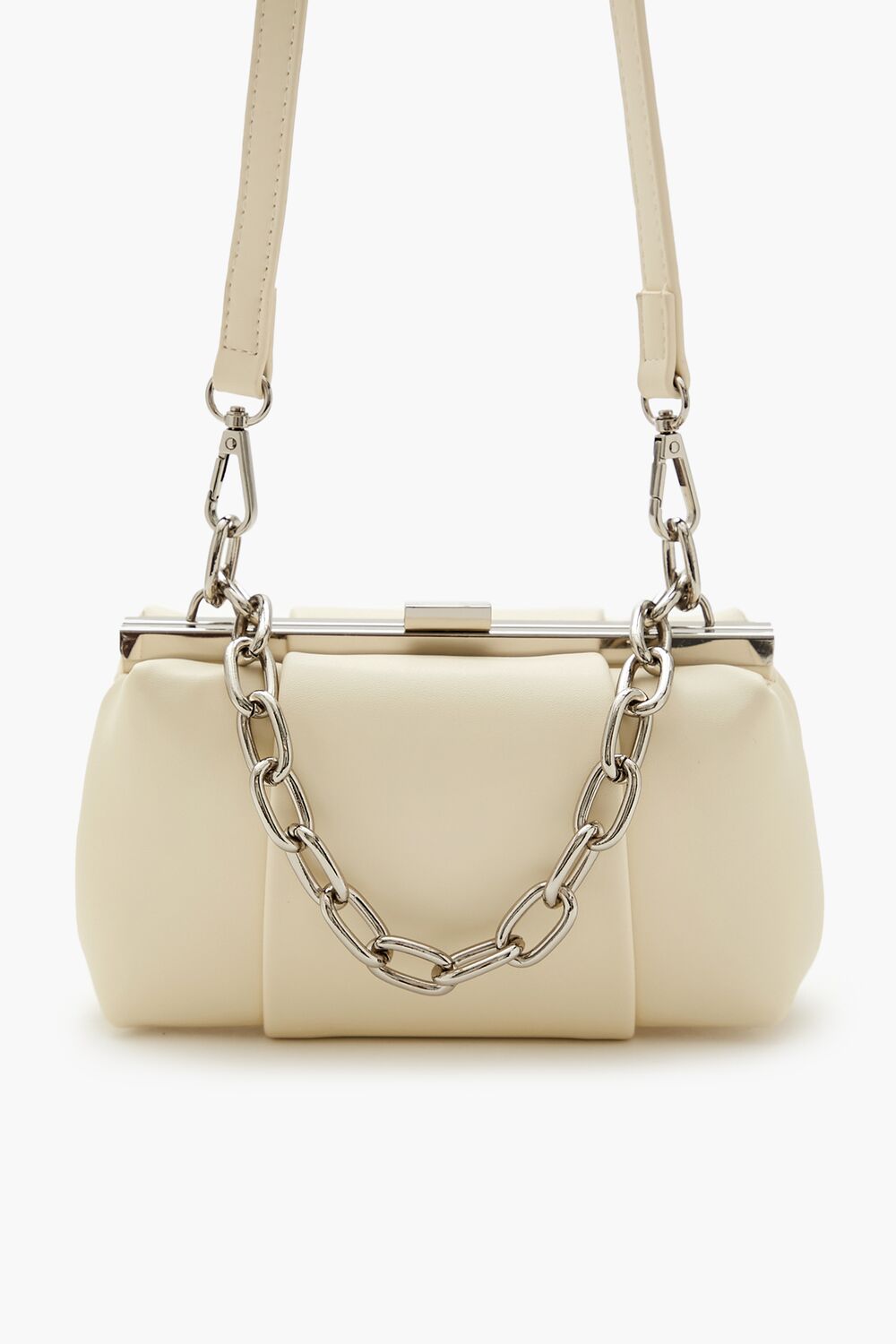 Faux Leather Clutch Bag