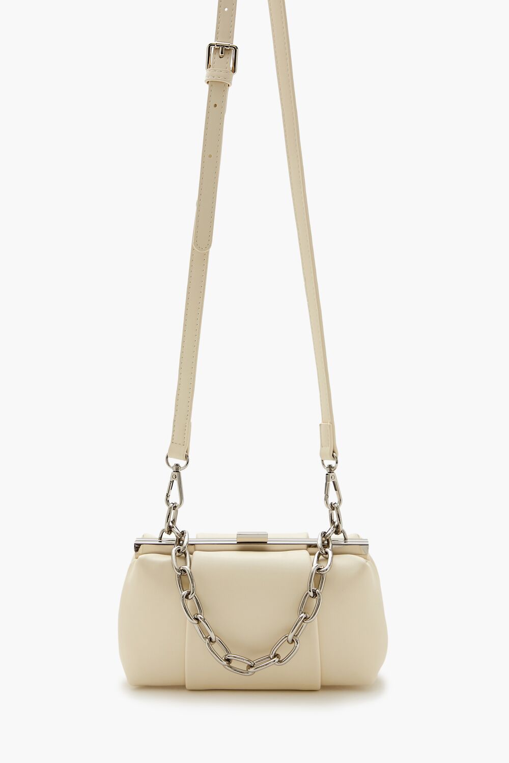 Faux Leather Clutch Bag