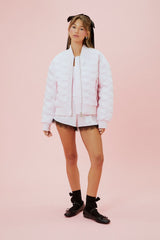 Hello Kitty Rhinestone Bomber Jacket