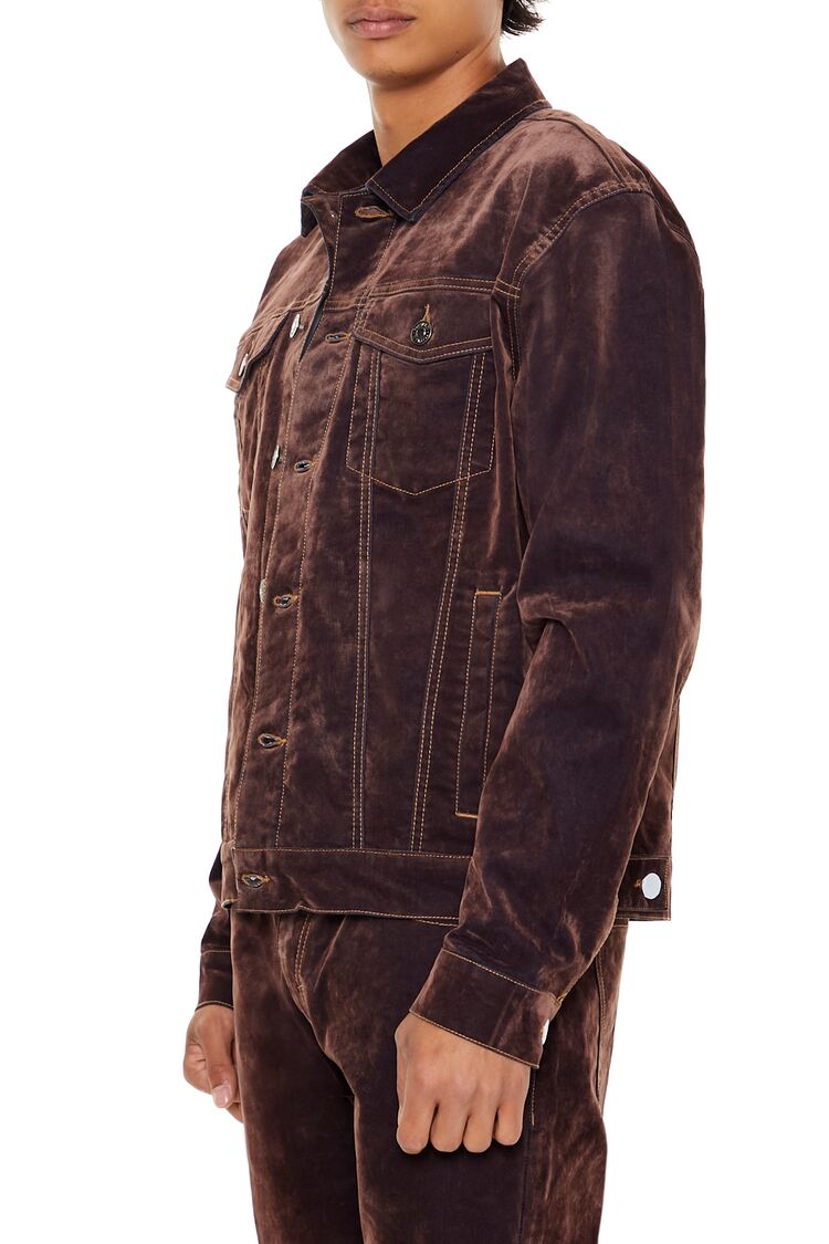Textured Trucker Jacket