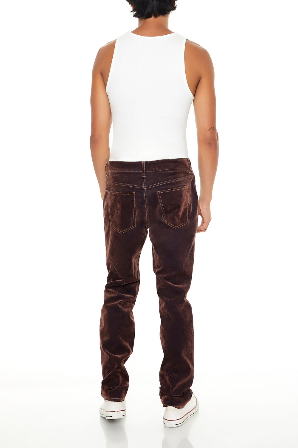 Textured Slim-Fit Jeans
