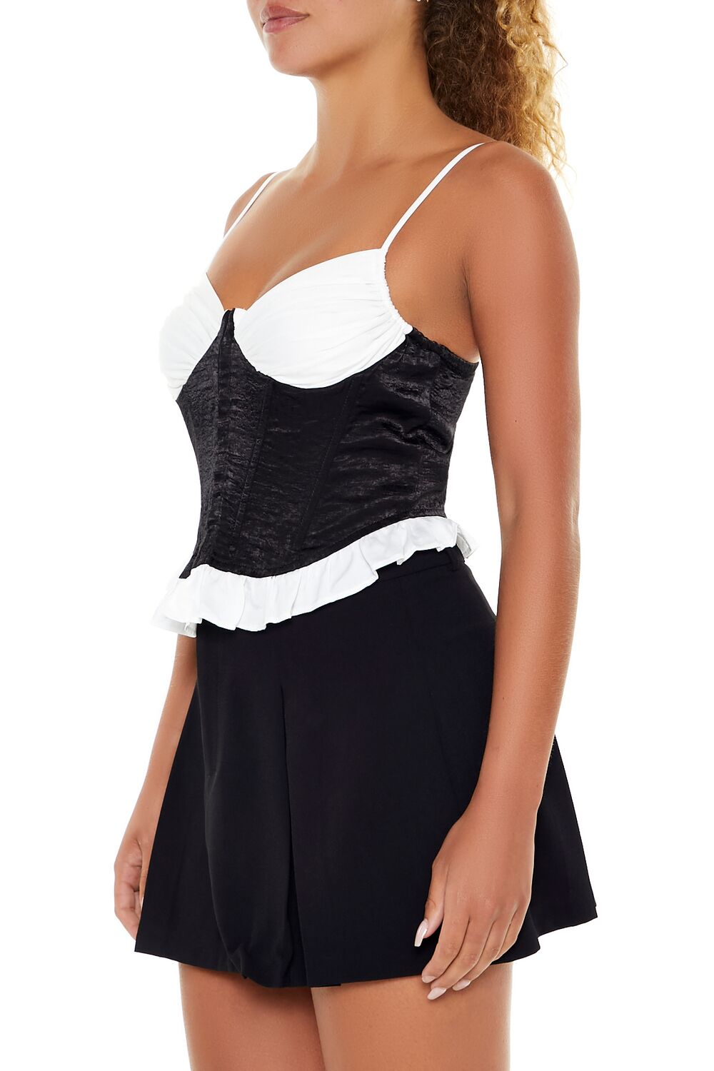 Colorblock Bustier Cami