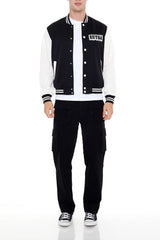 Embroidered EST84 Bomber Jacket