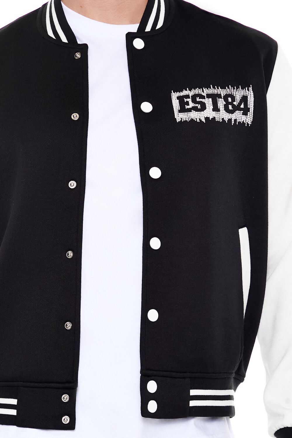 Embroidered EST84 Bomber Jacket
