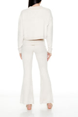 Foldover Flare Pajama Pants