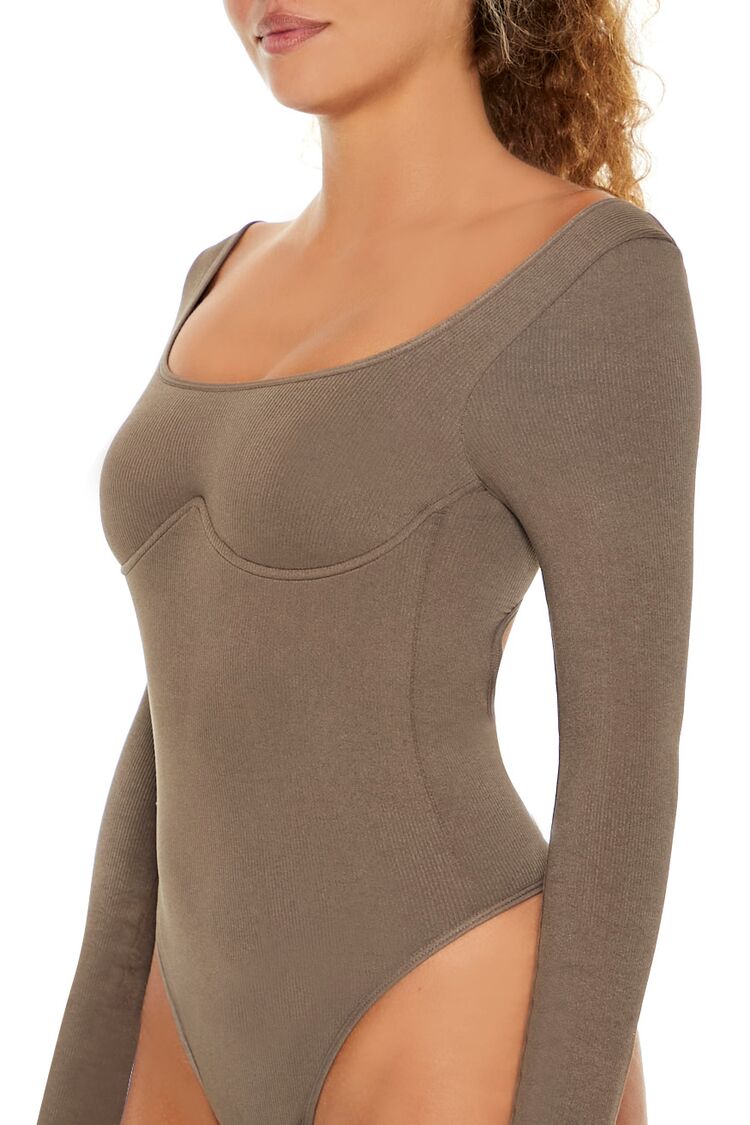 Seamless Cutout Lingerie Bodysuit