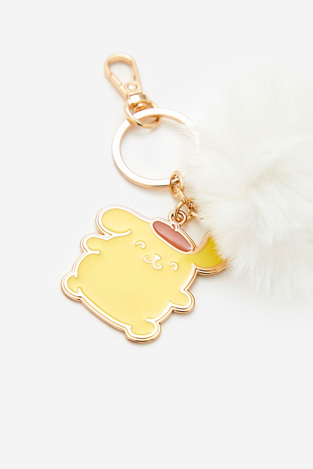 Pompompurin Pompom Keychain