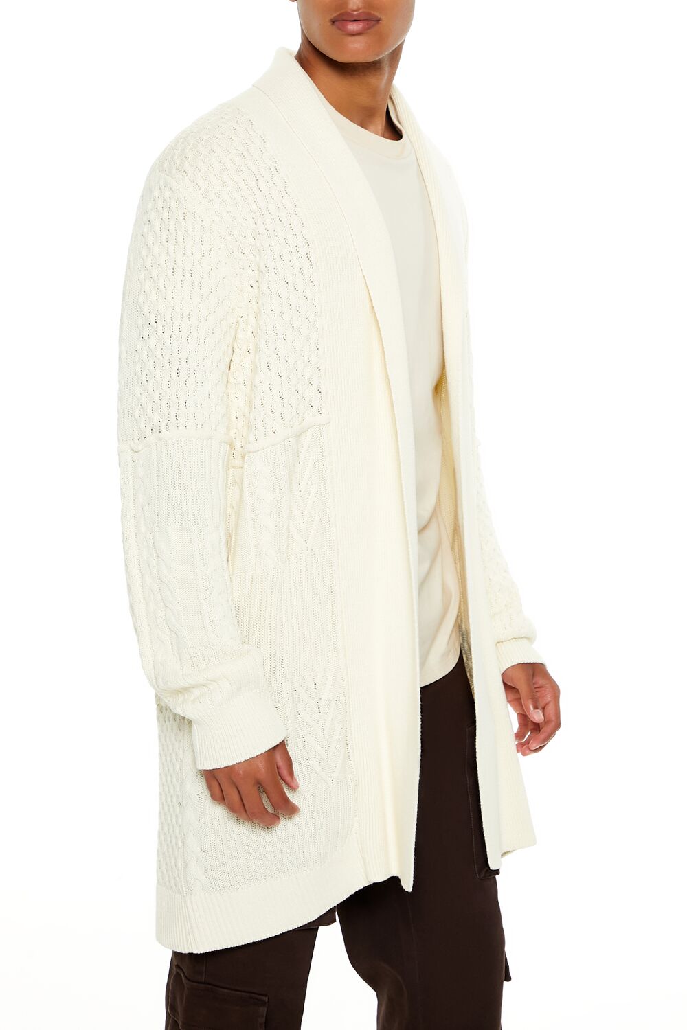Fisherman Cardigan Sweater