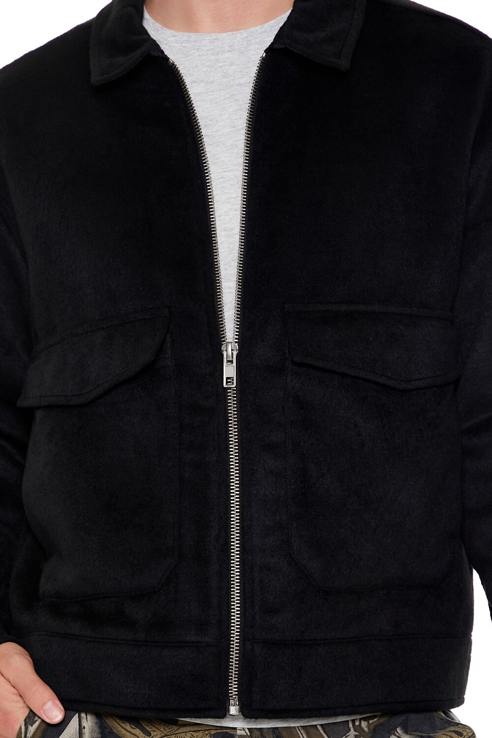 Zip-Up Trucker Jacket