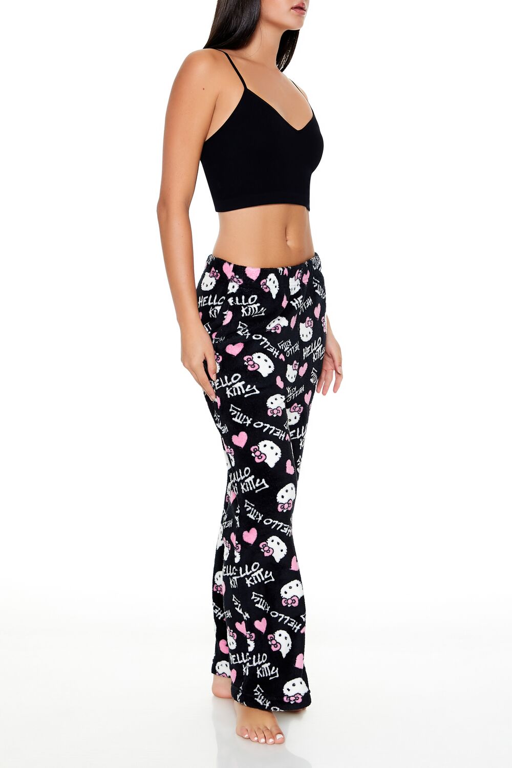 Fleece Hello Kitty Pajama Pants