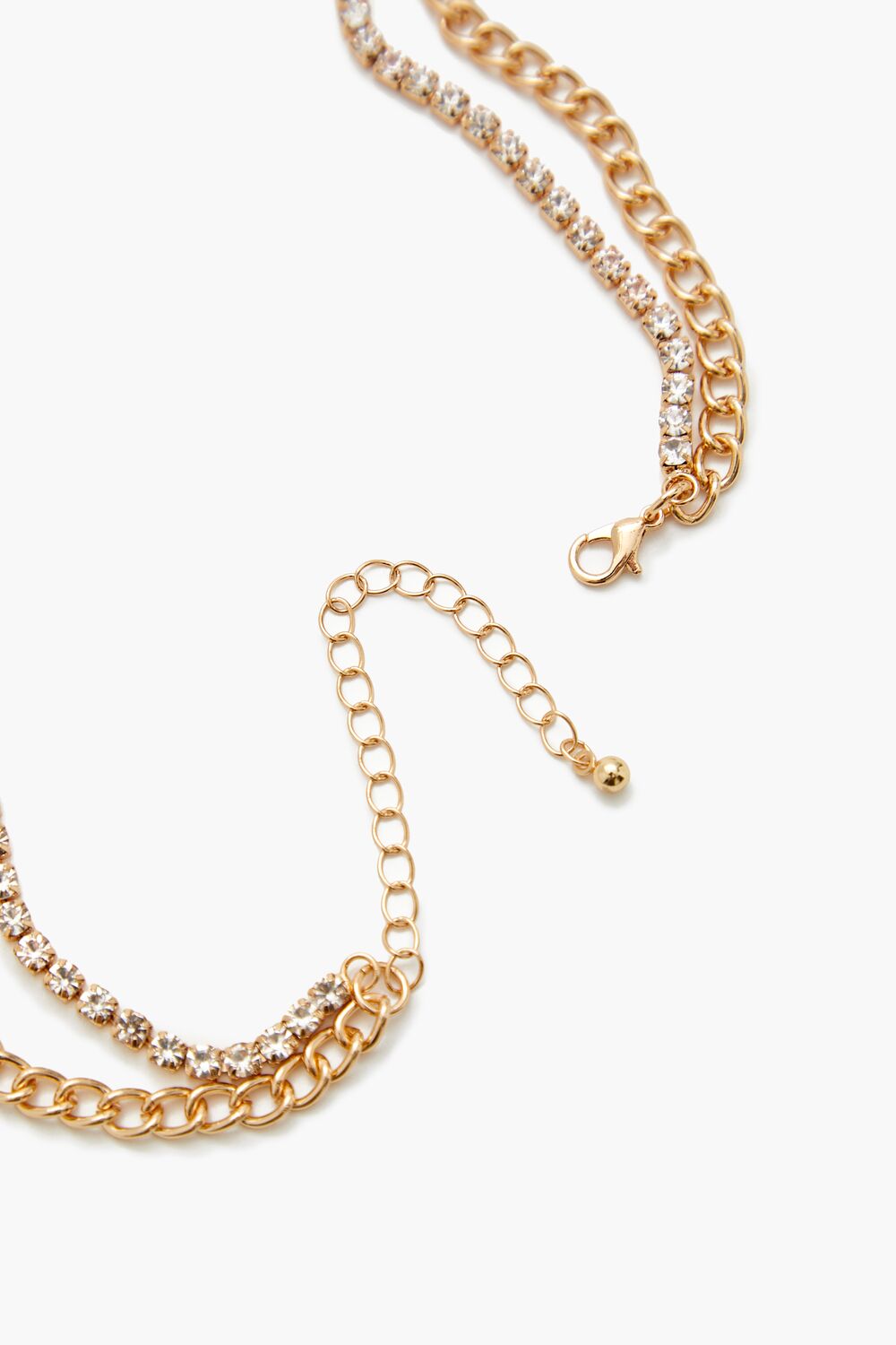 Layered Heart Charm Necklace