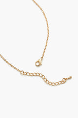 Faux Gem Cross Pendant Necklace